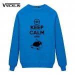 2017 new Fashion Classic Style Keep Calm And Carry On Snorlax Sleep On Pokemon Fleece Hoodies Sweatshirt Music Rock N Roll Band 