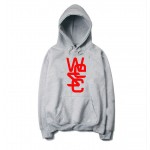 2017 new WESC Hoodie design fashion hip-hop style men and women O Fleece Hoodie neck in autumn and winte