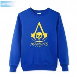 2017 new anime game assassin's creed 3 III printed Sweatshirt cotton long sleeve Gamer  dresses for men plus size park pullover 