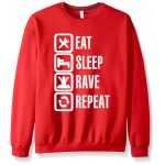 2017 new autumn winter harajuku hoodies fashion brand men eat sleep game sweatshirt top fleece streetwear male funny hip hop 