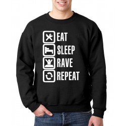 2017 new autumn winter harajuku hoodies fashion brand men eat sleep game sweatshirt top fleece streetwear male funny hip hop 