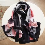 2017 new brand Women Silk scarf Beach Shawl and Echarpe Luxurious Wrap of New Designer scarves Plus Size female beach stole 2017 new brand Women Silk scarf Beach Shawl and Echarpe Luxurious Wrap of New Designer scarves Plus Size female beach stole