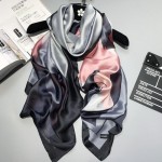 2017 new brand Women Silk scarf Beach Shawl and Echarpe Luxurious Wrap of New Designer scarves Plus Size female beach stole 2017 new brand Women Silk scarf Beach Shawl and Echarpe Luxurious Wrap of New Designer scarves Plus Size female beach stole