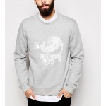 2017 new high quality sweatshirt The Punisher Skull Men fashion hoodies autumn winter harajuku cool hip hop brand tracksuits mma