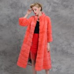 2017 new mink fur coat the sable and long mink coat collar woman want a mink coat