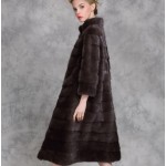 2017 new mink fur coat the sable and long mink coat collar woman want a mink coat