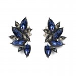 2017 new wholesale vintage design crystal earring fashion women statement stud Earrings for women fashion earring