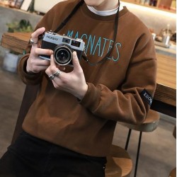 2017 spring Autumn Fashion solid New casual Male Streetwear long sleeve Hoodies Men pullover Sweatshirts plus size 3XL 4X