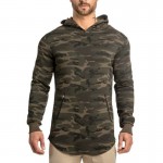 2017 spring new Mens Camouflage Hoodies Fashion leisure pullover fitness Bodybuilding jackets Sweatshirts sportswear topcoat
