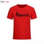2017 summer Short Sleeve Cotton Geocacher  Leisure time T Shirt Men Boys Fashion printing T Shirt Plus Size