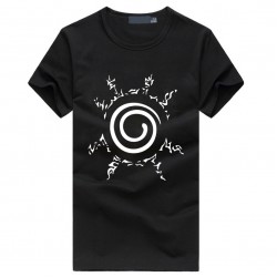 2017 summer hot anime t shirt homme blood youth Uzumaki Naruto Fashion brand clothing hip hop fitness men's t-shirts funny tops