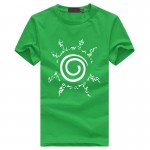 2017 summer hot anime t shirt homme blood youth Uzumaki Naruto Fashion brand clothing hip hop fitness men's t-shirts funny tops