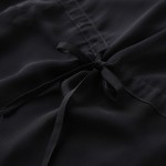 2017 summer women letter print casual dress XL-5XL plus size O neck women chiffon black dresses with sash