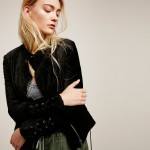 2017 women's fashion basic jackets hot sale velour jackets black solid color regular coats zipper slim outwear velvet jacket