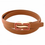 2018 Hot Fashion Wide Genuine Leather Belt Woman Cow Skin Belts Girls Dress Jeans Belts Automatic Waist Band 110 130 135 cm