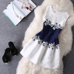 2018 Women Summer Bodycon Vest Dress Vintage Printed Sexy Party Vestido De Festa Female Clothing A Line Black Casual Dresses
