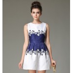 2018 Women Summer Bodycon Vest Dress Vintage Printed Sexy Party Vestido De Festa Female Clothing A Line Black Casual Dresses