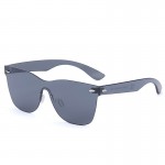 20/20 Brand Unique Style Sunglasses Women Sexy Flat Lens Rimless Square Frame Sun Glasses For Women Shades Vintage Oculos Gafas 