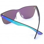 20/20 Brand Unique Style Sunglasses Women Sexy Flat Lens Rimless Square Frame Sun Glasses For Women Shades Vintage Oculos Gafas 