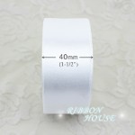 (25 yards/roll) 40mm Single Face Satin Ribbon Webbing Decoration Gift Christmas Ribbons