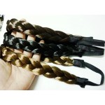 2.5cm wide New Arrival freeshipping fashion bohemian wigs braid thick wide headband popular fashion hair accessories