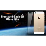 2PC=1Front + 1Back Tempered Glass Film For Apple iPhone 5 5S 4 4S Screen Protector Full Body Saver Glass On For iPhone 5S SE
