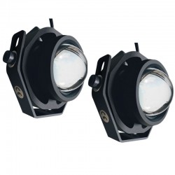 2PCS Led Car Fog Lamp Super Bright 1000LM Waterproof DRL Eagle Eye Light External Lights Daytime Running Lights 