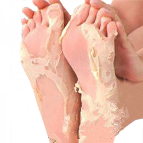 2pairs=4pcs Beauty Remove Dead Skin Foot Mask Skin Smooth Exfoliating Mask For Feet Socks Baby Foot Care Pedicure Socks Peeling