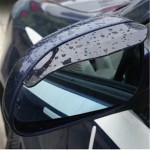 2pcs Universal Rear View Side Mirror Rain Board Sun Visor Shade Shield Flexible Protector For Car Truck Suv Car Styling