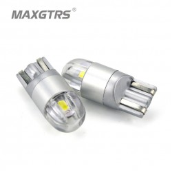 2x T10 168 194 W5W LED For CREE Chip Replacement Bulbs For Car License Plate Lights Parking Lights White/Blue/Red DC12V/24V