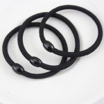 30Pc Black Girls Headwear Elastic Hair Bands Ponytail Holder Hair Ties Ring Hairband Elastic Scrunchy Hair Accessories For Women