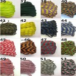 33FT(10M) Paracord Parachute Cord Lanyard Rope Mil Spec Type III 7 Strand Climbing Camping survival equipment