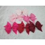 3.5 inch Grosgrain Ribbon Bows Children Hair Accessories Baby Bows Girl Hair Ribbon Bows without Clip 32pcs/lot