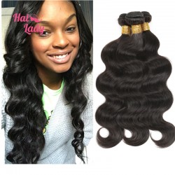 36 38 40inches Body Wave Brazilian Human Hair Weaves 7A Unprocessed Brazilian Body Wave Virgin Hair 3 Bundles Lot Halo Lady Hair