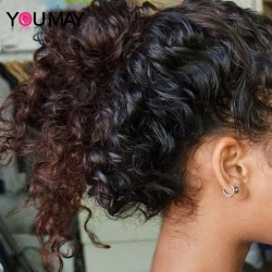 360 Lace Frontal Closure Deep Wave Brazilian Virgin Hair 360 Full Lace Frontal Natural Hairline Lace Virgin Hair Frontal Closure