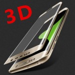 3D Curved Full Cover Premium Tempered Glass Screen Protector phone case For Samsung Galaxy S6 Edge plus S7 Edge Protective Film