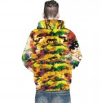 3D Painting animal colorful tiger hoodies men sweatshirt men harajuku brand clothing sweatshirt hoodie streetwear pullovers