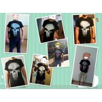 3D T Shirt Men Plus Size Cotton Tops Tee Skull Printed Short Sleeve fitness Cotton T-shirt Men Hip Hop Camisetas Brand Clothing
