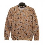 3D funny DOG hoodies women men's sweatshirts o-neck Long sleeve animal print pullovers