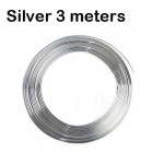 3metres x 6MM CHROME TRIM STRIP BUMPER AIR VENT GRILLE SWITCH RIM MOULDING "U" STYLE Auto decoration Car styling Free Shipping