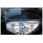 3metres x 6MM CHROME TRIM STRIP BUMPER AIR VENT GRILLE SWITCH RIM MOULDING "U" STYLE Auto decoration Car styling Free Shipping
