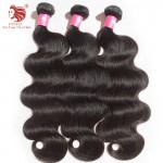 3pcs/lot malaysian body wave human hair weaves high quality Grade 6A Virgin unprocessed Hair Extensions 8-36'' DHL free shipping