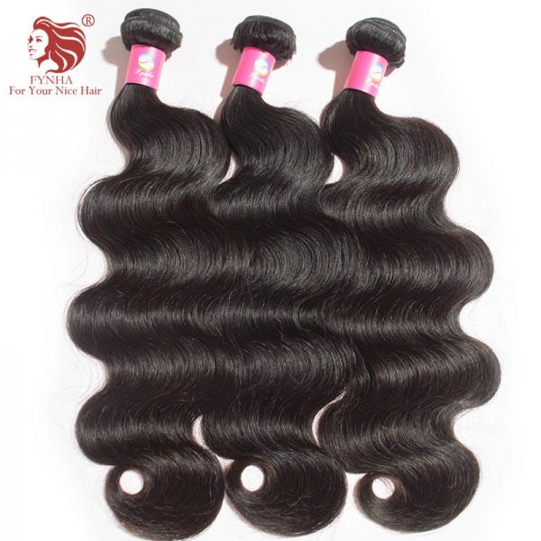 3pcs/lot malaysian body wave human hair weaves high quality Grade 6A Virgin unprocessed Hair Extensions 8-36'' DHL free shipping