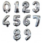 40 inch Golden And Silver Foil Balloon Large Helium Number Balloons Wedding Decoration Birthday Party Souvenirs favors