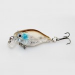 4cm 4.2g Flash Swim Fishing Lure Artificial Hard Crank Bait Wobblers japan Mini Fishing Crankbait lure