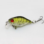 4cm 4.2g Flash Swim Fishing Lure Artificial Hard Crank Bait Wobblers japan Mini Fishing Crankbait lure