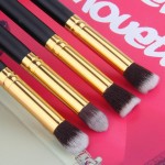 4pcs/set Professional Eye brushes set eyeshadow Foundation Mascara Blending Pencil brush Makeup tool Cosmetic Black Popular