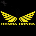5 Colors Available brand motorcycle sticker for honda wind logo colorful motorbike decal motocross stickers car styling covers