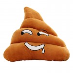 5 Types Mini Emoji Pillow Cushion Poop Shape Pillow Doll Toy Throw Pillow Amusing emotion Poo Cushion almofadas H1
