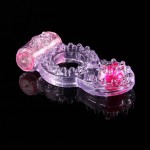 5-in-1 Penis Ring Soft Elastic Hypoallergenic Vibrating Rings Coke Sleeve Waterproof Sex Toys for Men and Women